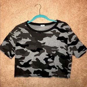 Garage Camo Top